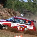 Im Suzuki Swift Staub aufgewirbelt: Max Schumann will den Sieg im ADAC Rallye Masters